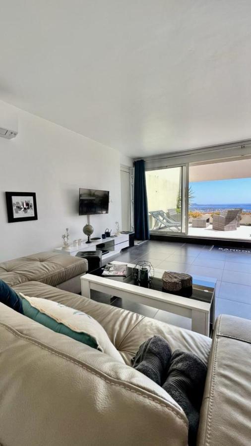 Vue Mer Imprenable Et Piscine Bandol Eksteriør bilde